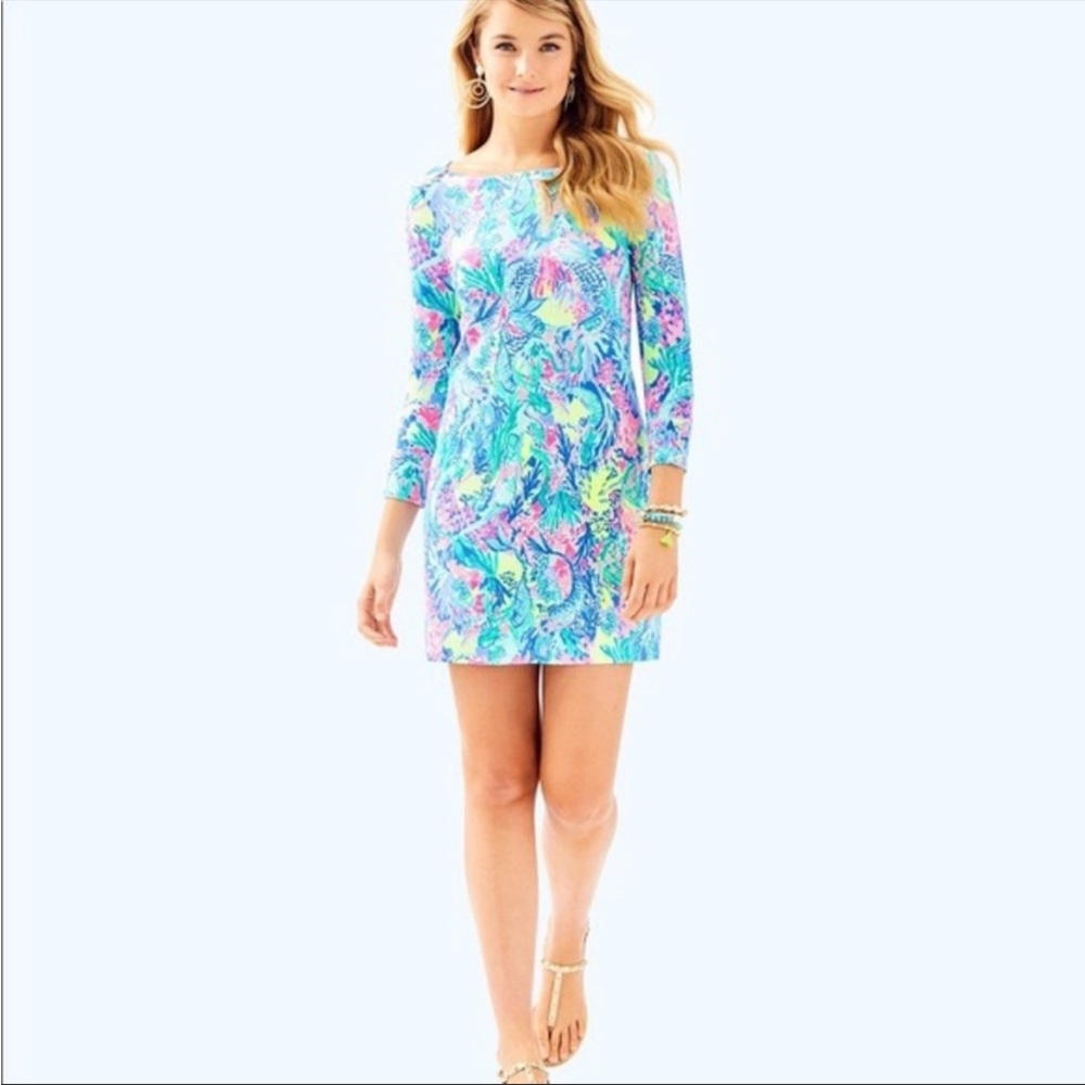 Lilly Pulitzer Sophie Dress Mermaid Cove